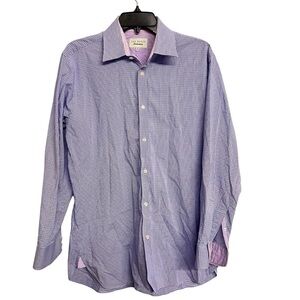 Men’s Ted‎ Baker Endurance Checkered Button Down Dress Shirt